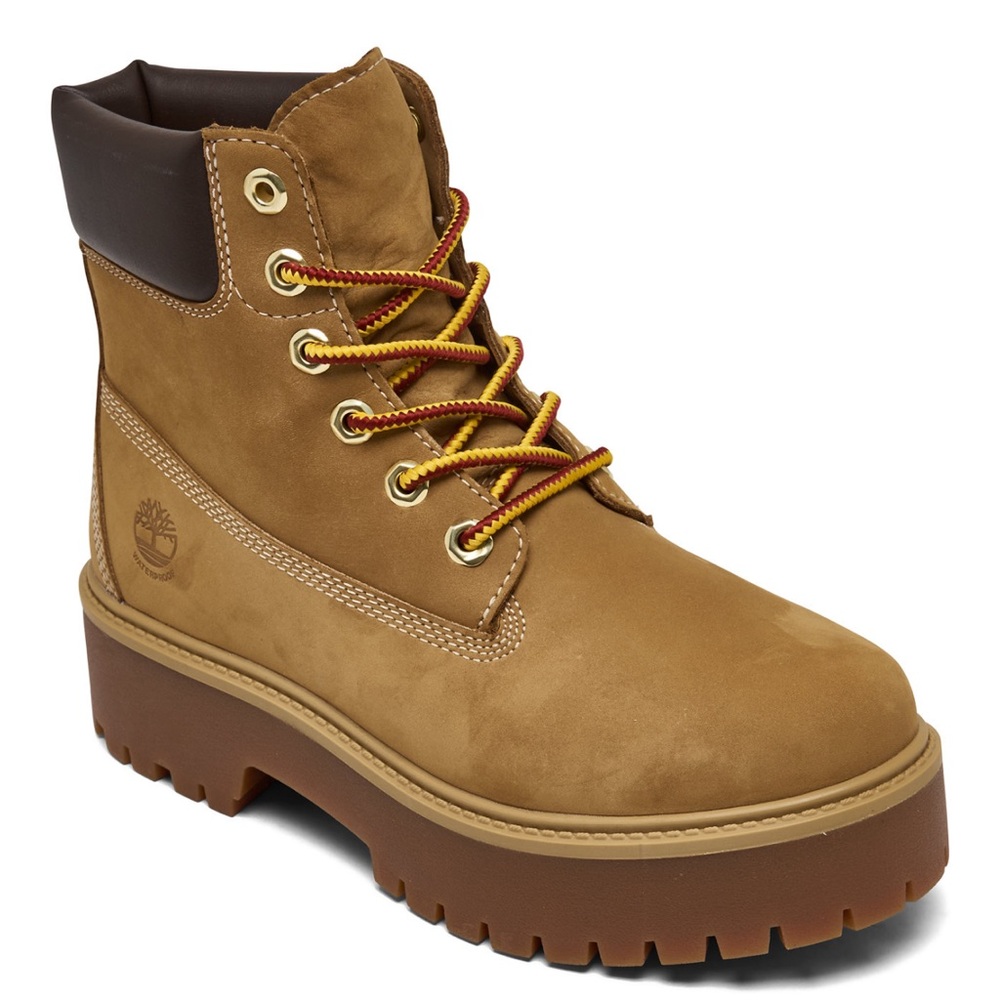 Women's Stone Street 6" Water-Resistant Platform Boots from Finish Line